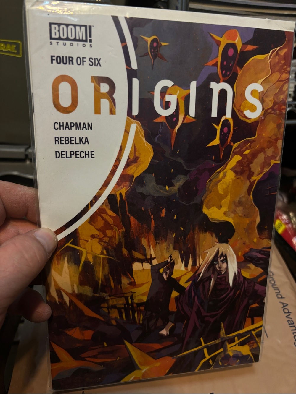 Boom ! Origins Comic Book - four of Six